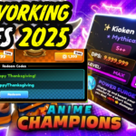 Anime Champions Simulator Codes January 2025