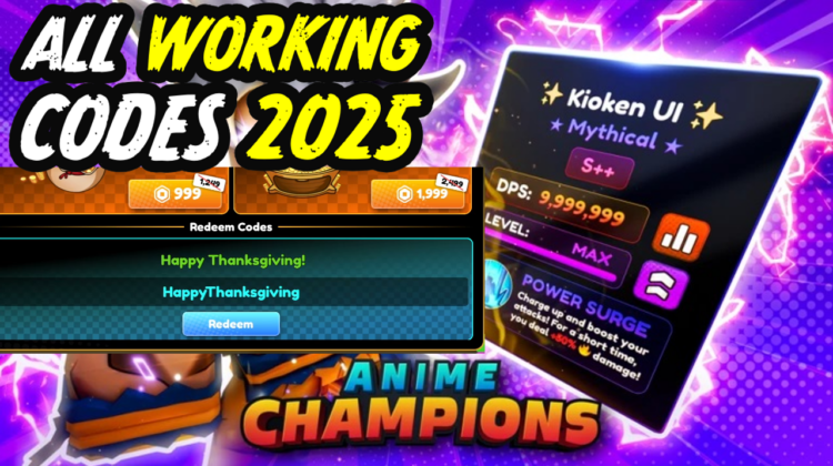 Anime Champions Simulator Codes January 2025