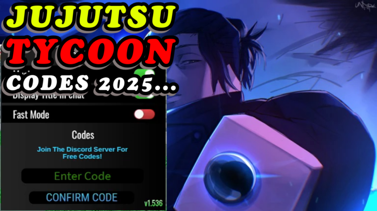 Jujutsu Tycoon Codes January 2025