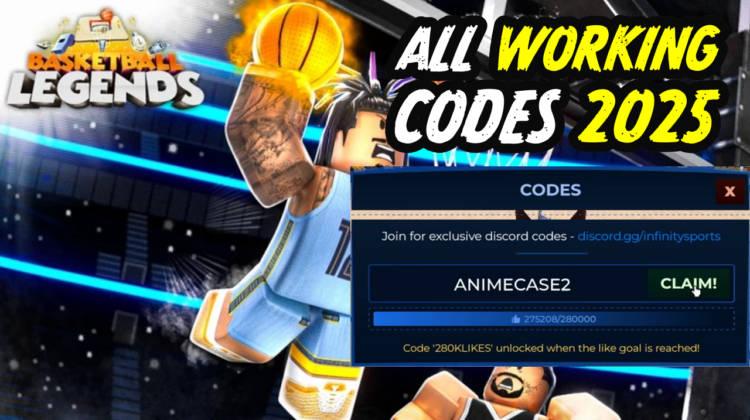 Basketball Legends Codes January 2025