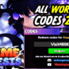 Anime Genesis Codes January 2025