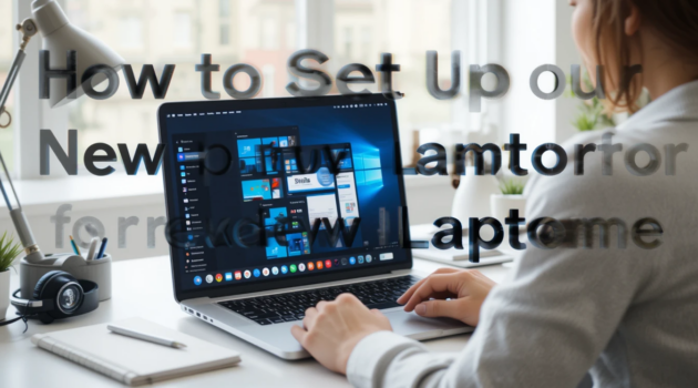 How to Set Up Your New Laptop for Maximum Productivity