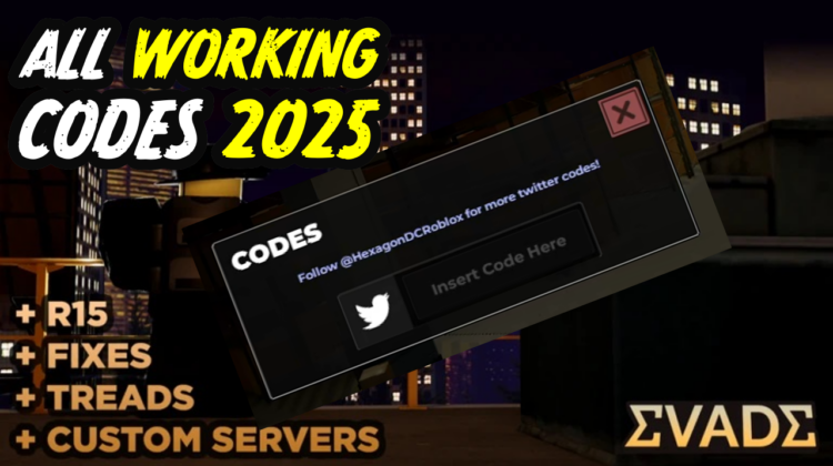 Evade Codes January 2025