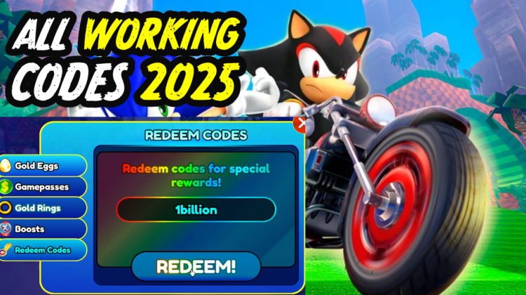 Sonic Speed Simulator Codes January 2025