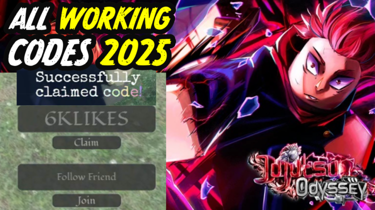 Jujutsu Odyssey Codes February 2025