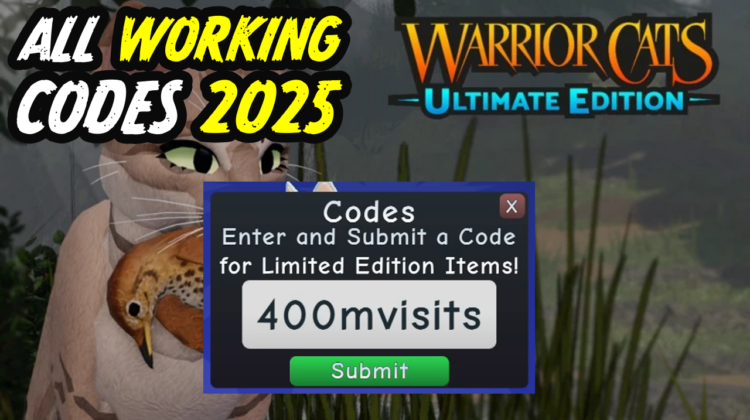 Warrior Cats Codes February 2025