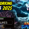 Anime Spirits Codes February 2025