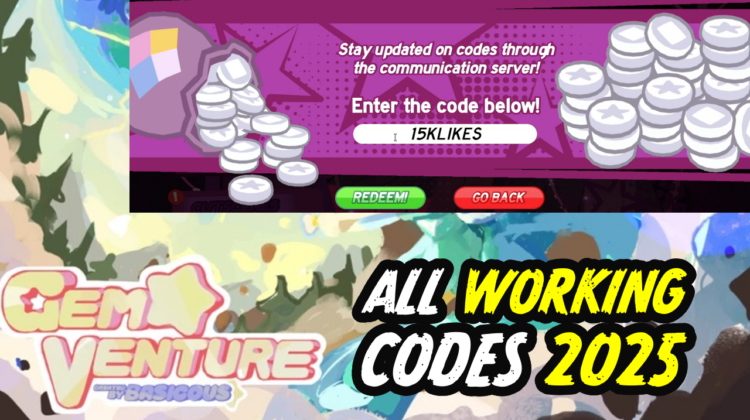 Gemventure Codes for February 2025