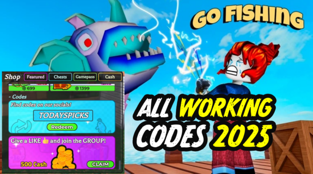 Go Fishing Codes February 2025