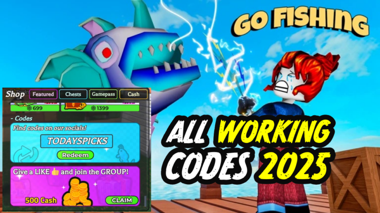 Go Fishing Codes February 2025