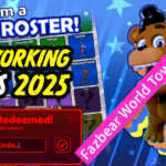 Fazbear World Tower Defense Codes