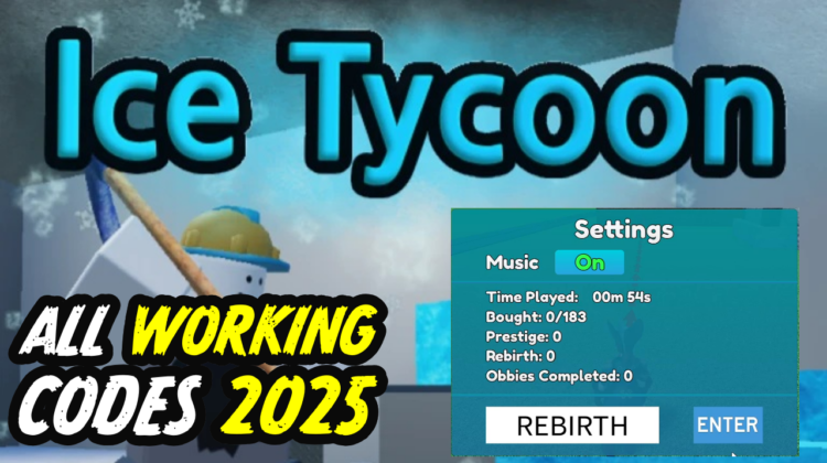 Ice Tycoon Codes February 2025