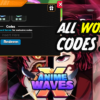 Anime Waves X Codes February 2025