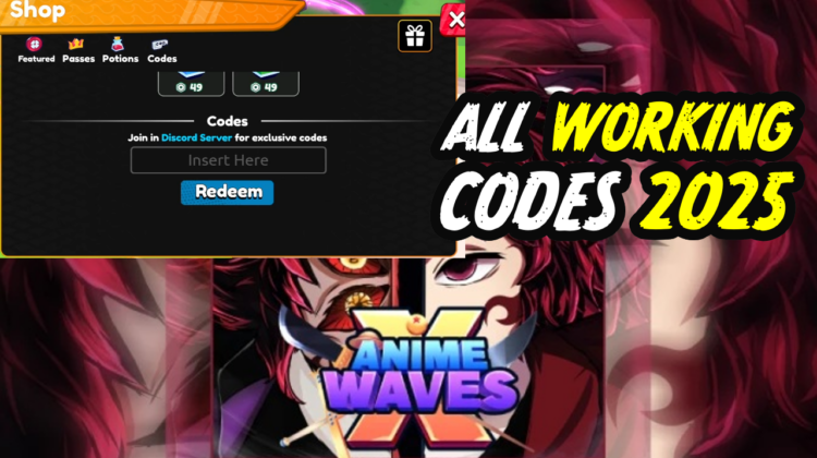 Anime Waves X Codes February 2025