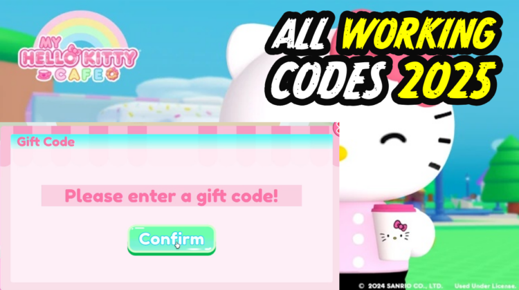 My Hello Kitty Cafe Codes March 2025