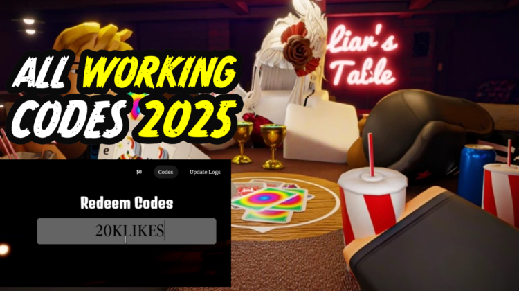 Liar’s Table Codes for February 2025