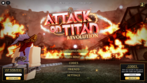 How to Redeem Attack on Titan Revolution Codes