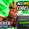 Sorcerer Tower Defense Codes March 2025