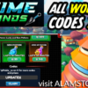 Anime Islands Codes