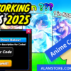 Anime Card Battle Codes March 2025