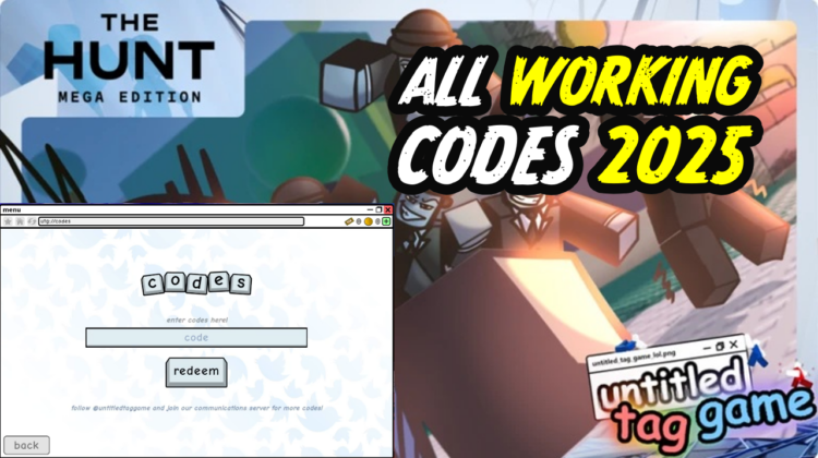 Untitled Tag Game Codes March 2025