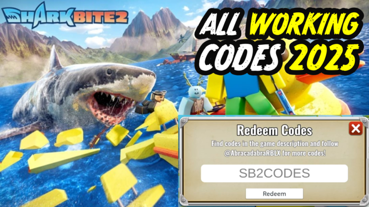 SharkBite 2 Codes March 2025