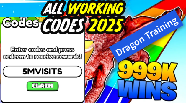 Dragon Training Codes March 2025