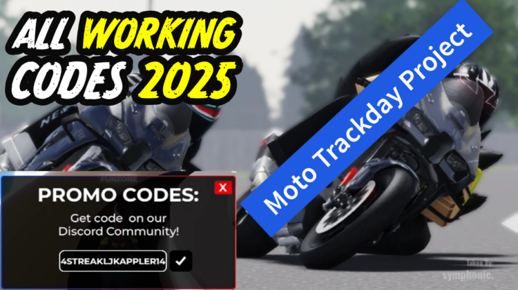 Moto Trackday Project Codes March 2025