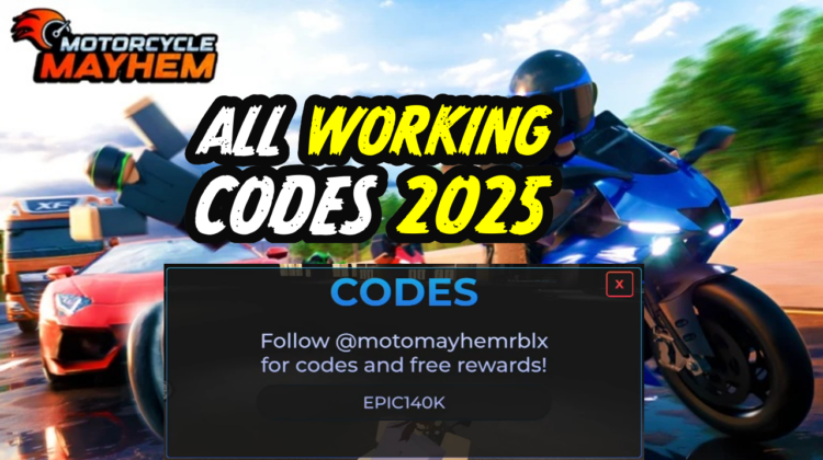 Motorcycle Mayhem Codes March 2025