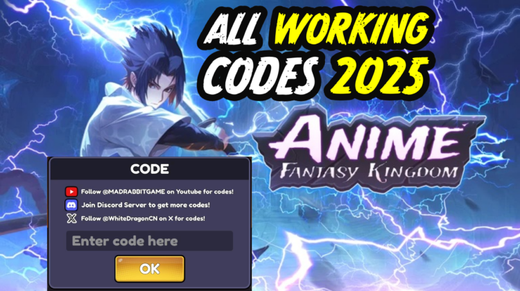 Anime Fantasy Kingdom Codes March 2025