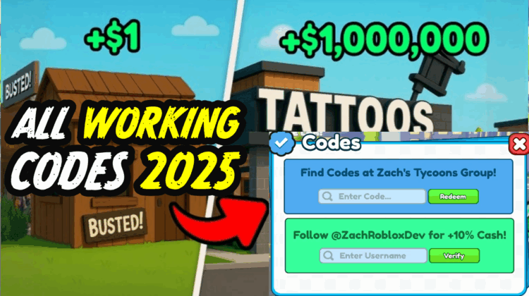 Tattoo Studio Tycoon Codes May 2025