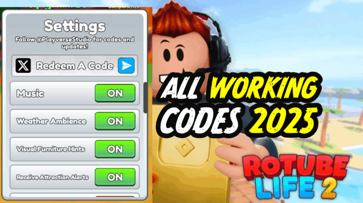 RoTube Life 2 Codes May 2025