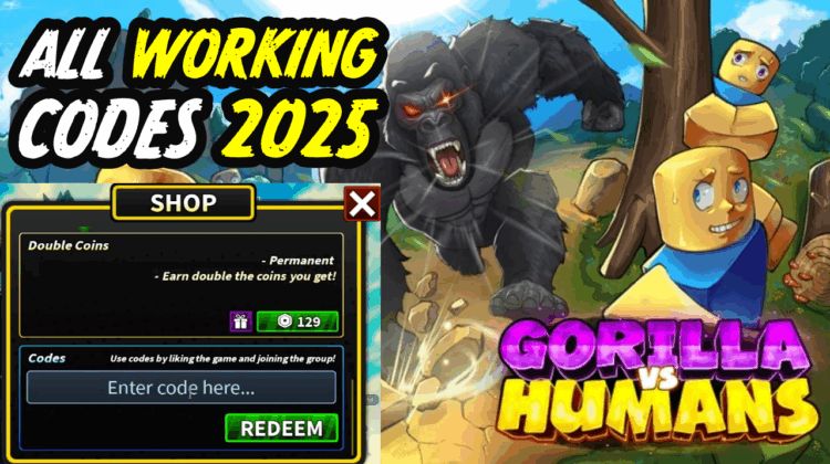Gorilla vs Humans Codes May 2025