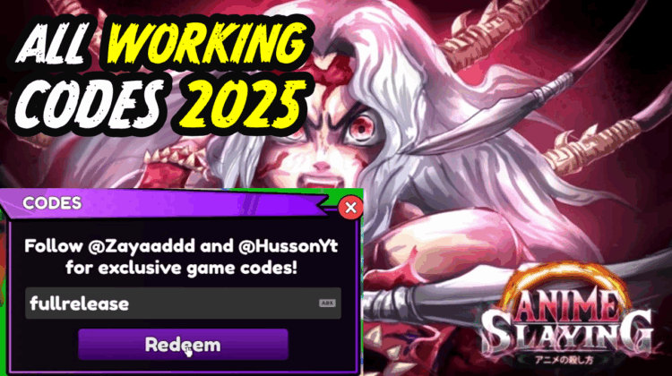 Anime Slaying Codes May 2025