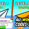 Paper Plane Simulator Codes May 2025