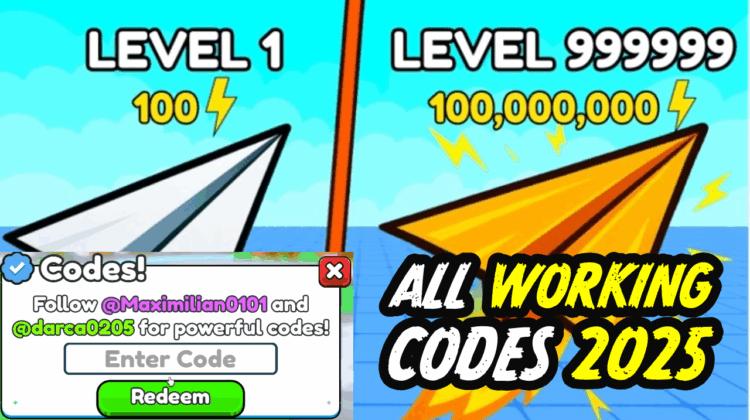 Paper Plane Simulator Codes May 2025
