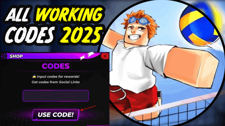 Volleyball Legends Codes May 2025
