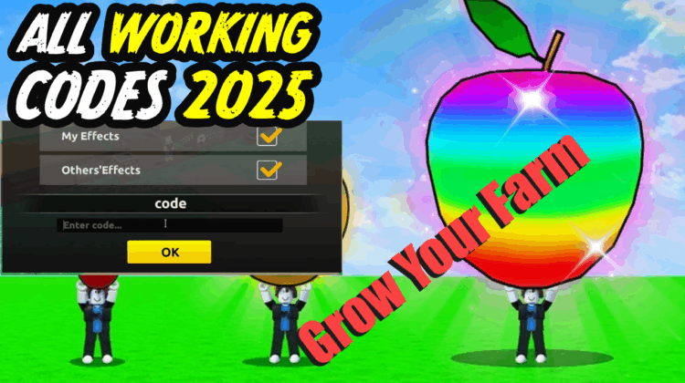 Grow Your Farm Codes