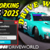 Drive World Codes June 2025