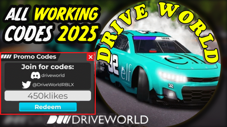 Drive World Codes June 2025