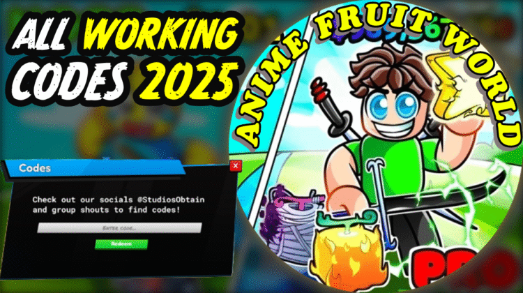Anime Fruit World Codes 2025