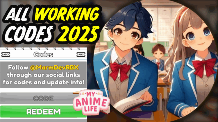My Anime Life Codes June 2025