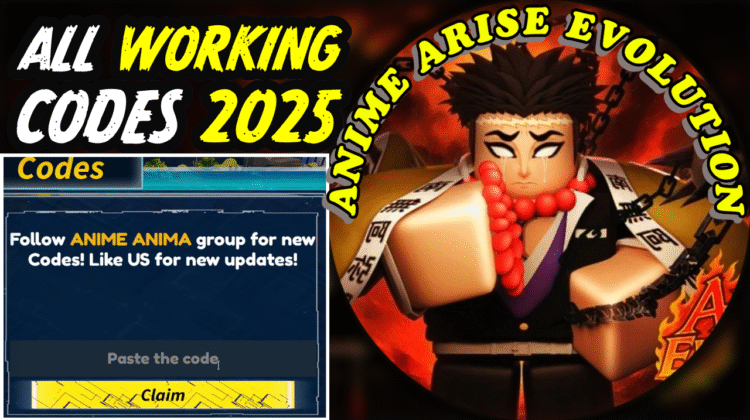 Anime Arise Evolution Codes June 2025