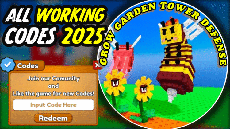 Grow Garden Tower Defense Codes June 2025