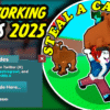 Steal a Capybara Codes June 2025