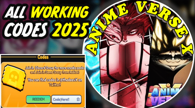 Anime Verse X Codes June 2025
