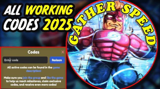 Gather Speed Codes June 2025