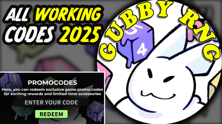 Gubby RNG Codes June 2025