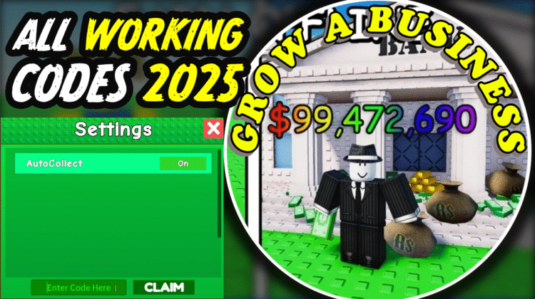 Grow a Business Codes June 2025