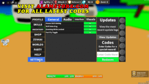 How to Redeem Dragon Ball Rage Codes